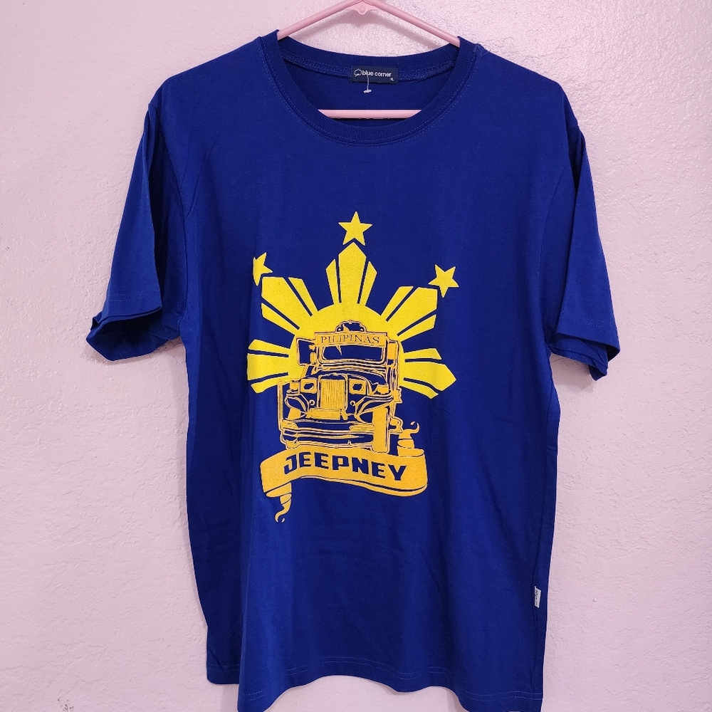 BLUE CORNER Philippine Jeepney T-Shirt (XL)